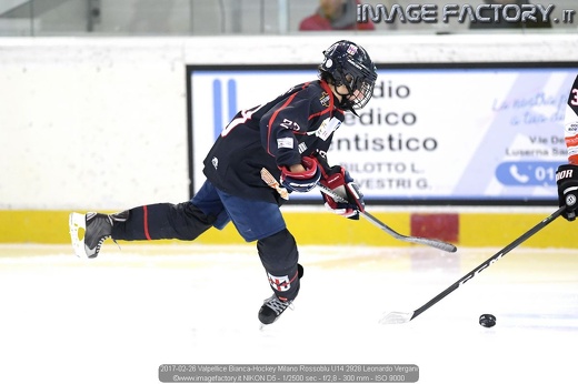 2017-02-26 Valpellice Bianca-Hockey Milano Rossoblu U14 2928 Leonardo Vergani